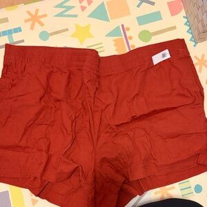 Old Navy Women's Rust Cargo Shorts